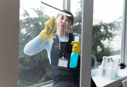 Nettoyage de vitres intérieures et extérieures à Plessis-Saint-Benoist